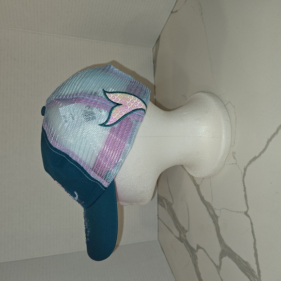 NWT Disney The Little Mermaid Ariel Baseball Cap Womens Anniversary Collection - Picture 4 of 9